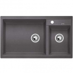 Blanco 518886 Metra 9 雙盆昇盤 (炭石灰色 Rock Grey)